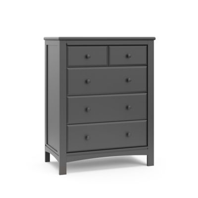 graco pebble gray dresser