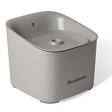 Brookstone&reg; Motion Sensor Pet Water Fountain in Natural. View a larger version of this product image.