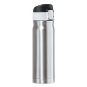 Oggi&trade; Caliber 17 oz. Stainless Steel Travel Flask in Silver
