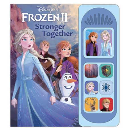 frozen book and figures