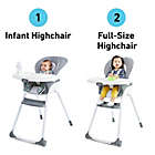 Alternate image 3 for Graco&reg; Made2Grow 6-in-1 High Chair in Monty