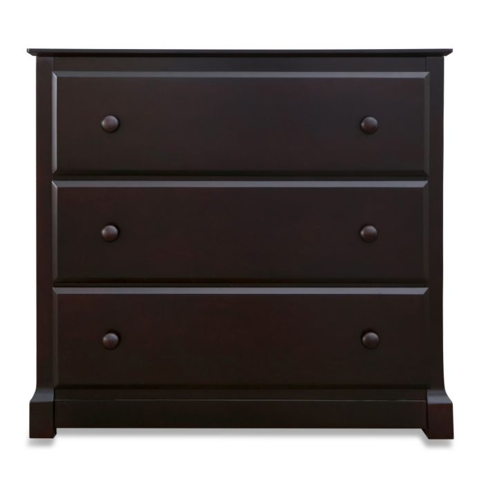 Nursery Smart Darby 3 Drawer Dresser In Espresso Bed Bath Beyond