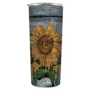 Sunflower 24 oz. Stainless Steel Tumbler with Lid
