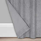 Alternate image 5 for Eclipse Mooreland Grommet 100% Blackout Windor Window Curtain Panels in Charcoal (Set of 2)