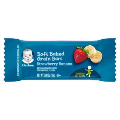 gerber cereal bars
