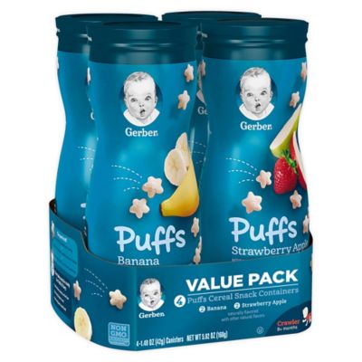 gerber puff cereal