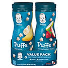 Alternate image 4 for Gerber&reg; Graduates 4-Count Puffs Cereal Snack in Banana and Strawberry Apple
