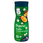 Alternate image 4 for Gerber&reg; 1.48 oz. Organic Puffs Grain Snack in Cranberry Orange