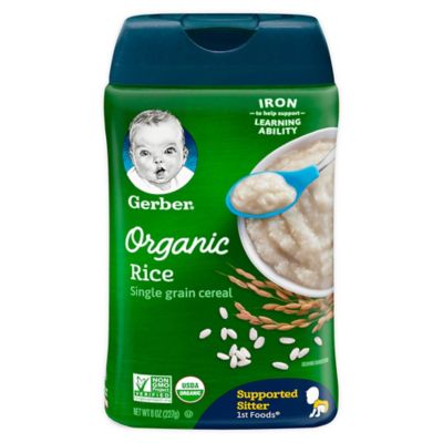 beechnut organic rice cereal