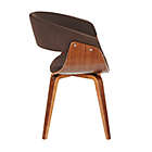 Alternate image 3 for LumiSource&reg; Vintage Mod Dining Chair in Walnut/Espresso