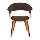 Alternate image 6 for LumiSource&reg; Vintage Mod Dining Chair in Walnut/Espresso