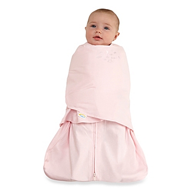 HALO&reg; SleepSack&reg; Newborn Multi-Way Cotton Swaddle in Pink. View a larger version of this product image.