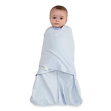 HALO&reg; SleepSack&reg; Newborn Multi-Way Cotton Swaddle in Blue. View a larger version of this product image.