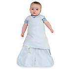 Alternate image 2 for HALO&reg; SleepSack&reg; Newborn Multi-Way Cotton Swaddle in Blue