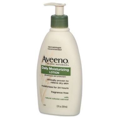 Aveeno&reg; 12 oz. Daily Moisturizing Lotion. View a larger version of this product image.