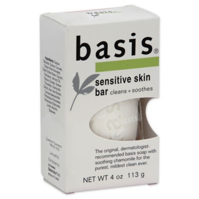 Basis 4-Ounce Sensitive Skin Bar