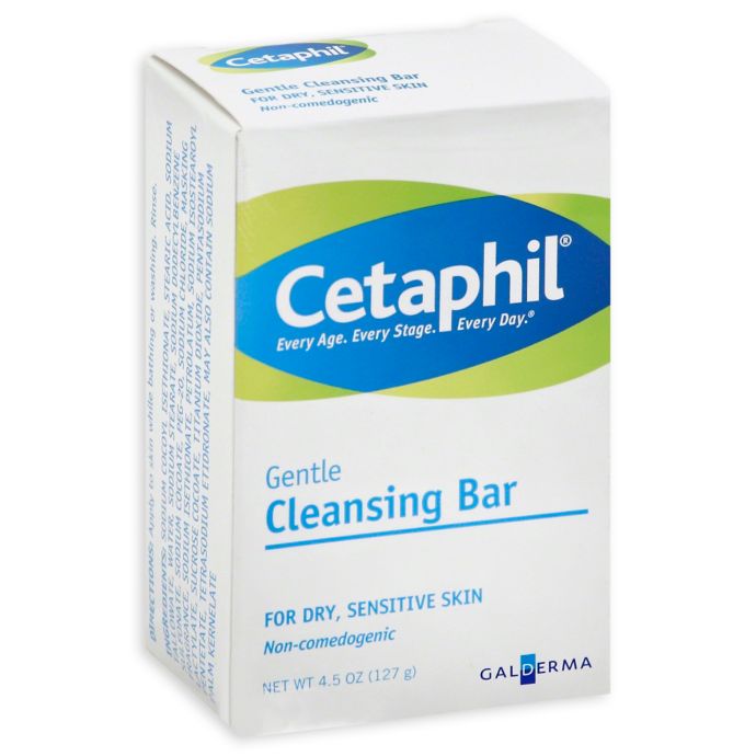 Cetaphil 4.5 oz. Cleansing Bar for Dry Sensitive Skin ...