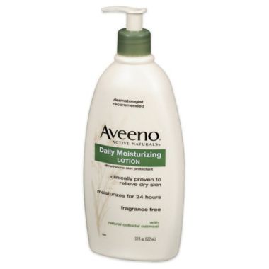 Aveeno&reg; 18 oz. Daily Moisturizing Lotion. View a larger version of this product image.