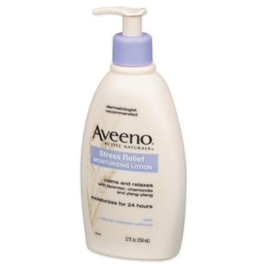 Aveeno&reg; Stress Relief 12 oz. Moisturizing Lotion. View a larger version of this product image.