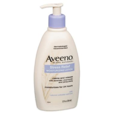 Aveeno&reg; Stress Relief 12 oz. Moisturizing Lotion. View a larger version of this product image.