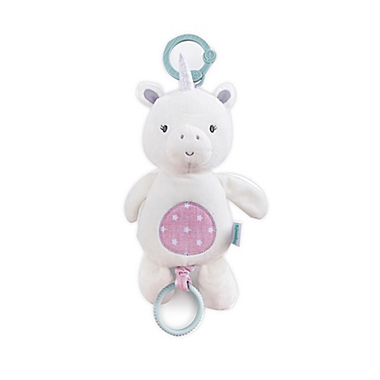 Ingenuity&trade; Shimmy Unicorn Musical Plush Toy in White. View a larger version of this product image.