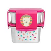 SKIP*HOP&reg; Zoo 2-Piece Llama Stainless Steel Lunch Kit