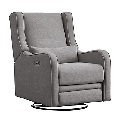 Westwood Design Elsa Swivel Power Glider in Harbor. View a larger version of this product image.