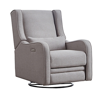 Westwood Design Elsa Swivel Power Glider in Pearl River. View a larger version of this product image.