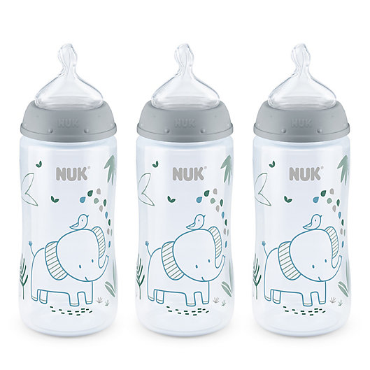 Alternate image 1 for NUK® Smooth Flow™ 3-Pack 10 oz Anti-Colic Bottle