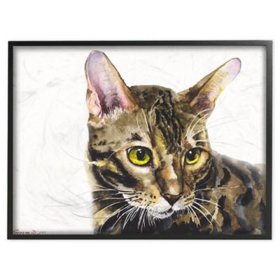 Cute Cat Framed Wall Art Bed Bath Beyond