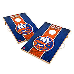 NHL New York Islanders Gameday Solid Wood Cornhole Set