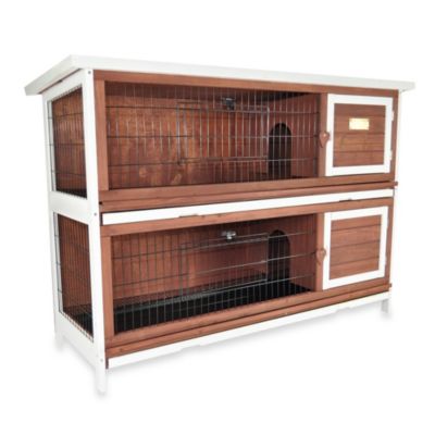 two level rabbit hutch