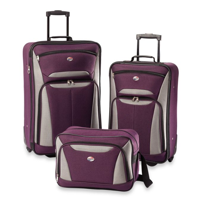 American Tourister® Fieldbrook II 3-Piece Rolling Luggage Set | Bed ...