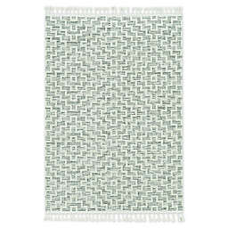 KAS Willow Geo 12' x 15' Accent Rug in Ivory/Grey