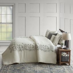 Bee & Willow™ Floral Embroidery 3-Piece Duvet Cover Set