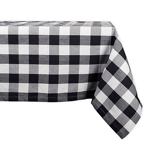 EZON-CH Buffalo Plaid Tablecloth for Rectangle Tables 60x84in Happy Easter Truck on Rustic Wooden Grain Table Cloth,Washable Waterproof Table Cover for Family Dinner Outdoor Picnic 