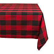 Buffalo Check 60-Inch x 104-Inch Oblong Tablecloth in Red