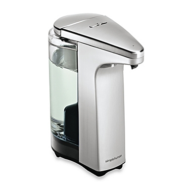 simplehuman&reg; Compact Sensor Pump Soap Dispenser with Sample Soap. View a larger version of this product image.