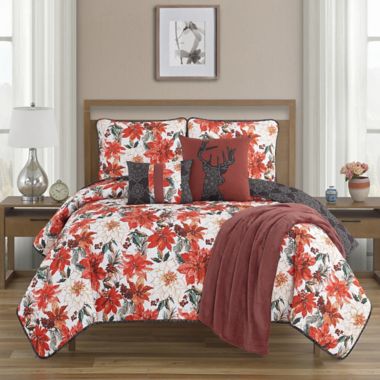 Primera Flor 6-Piece Reversible Quilt Set. View a larger version of this product image.