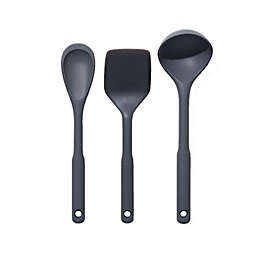 OXO Good Grips® Silicone 3-Piece Utensil Set in Grey