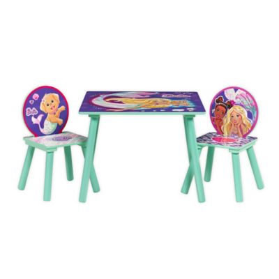 barbie table and chair