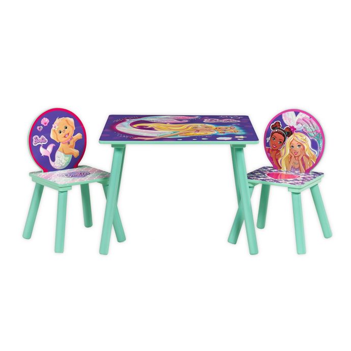 barbie table set