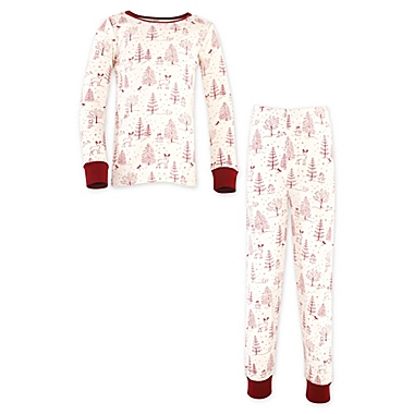 Touched by Nature&reg; 2-Piece Woodland Organic Cotton Pajama Set. View a larger version of this product image.