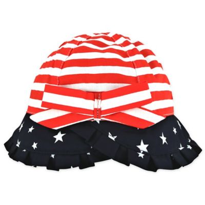 red white and blue hat