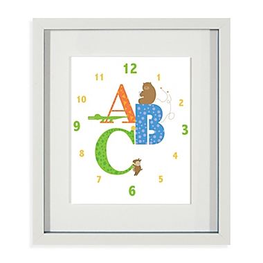 Easy As ABC Framed Wall Art. View a larger version of this product image.