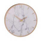 Alternate image 0 for Southern Enterprises Lenzienne Faux Marble 19.75-Inch Wall Clock in White