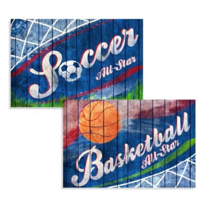 All Star Canvas Wall Art | Bed Bath & Beyond
