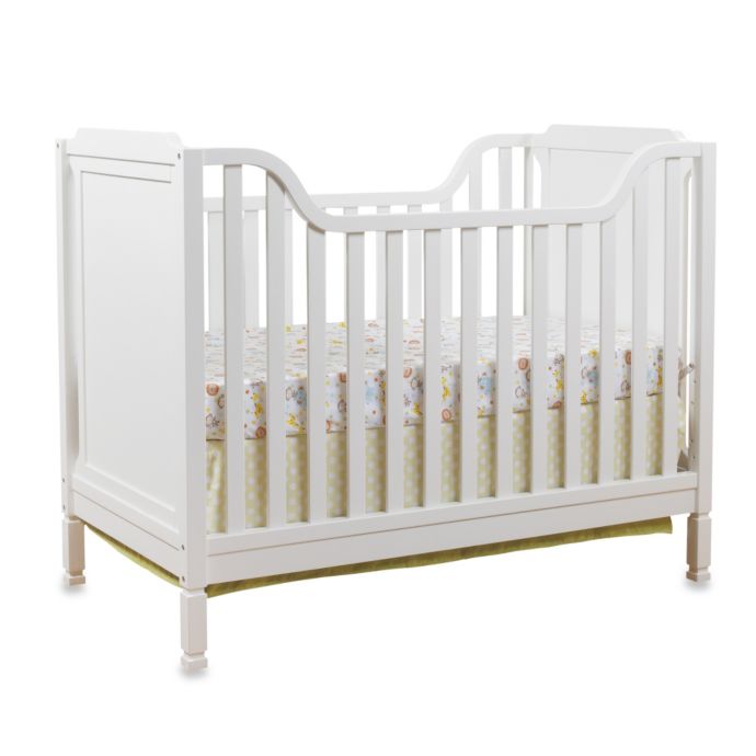 Sorelle Bedford Classic Crib In French White Buybuy Baby