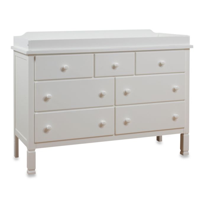 Bedford Double Dresser In French White Buybuy Baby