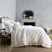 Wamsutta&reg; Vintage Blythe Jacquard Ogee Waffle Textured Bedding Collection in White